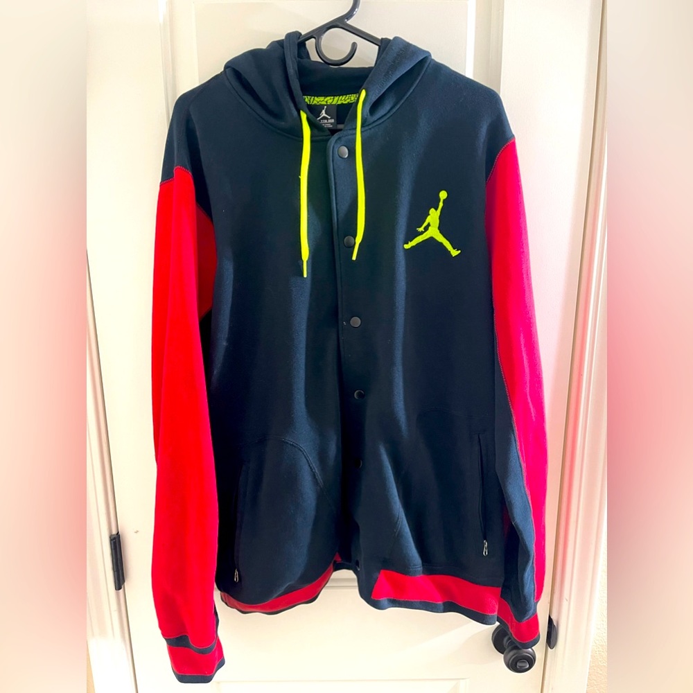 JORDAN Button Hoodie
